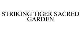 striking tiger sacred garden