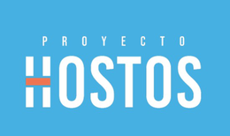 the trademark consists of the stylized wording “proyecto hostos”.