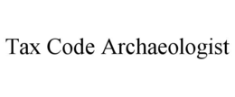tax code archaeologist