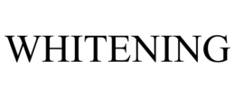 whitening