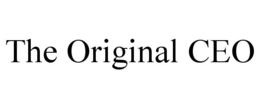 the original ceo
