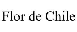 flor de chile