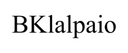 bklalpaio