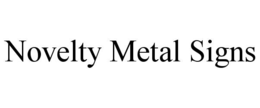 novelty metal signs