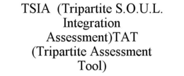 tsia  (tripartite s.o.u.l. integration assessment)tat    (tripartite assessment tool)