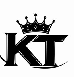 the mark consists of the stylized letters "kt" with a crown positioned above the letters.
