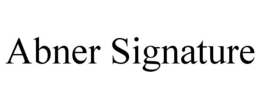 abner signature