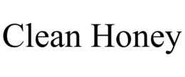 clean honey