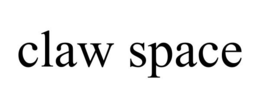 claw space
