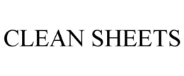 clean sheets