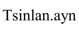 tsinlan.ayn
