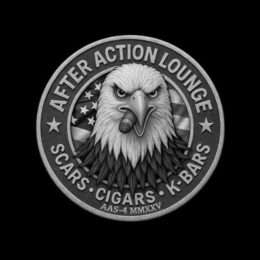 after action lounge scars cigars k-bars aas-4 mmxxv