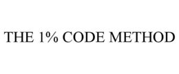 the 1% code method
