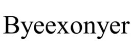 byeexonyer