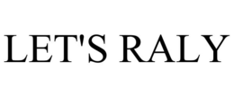 let's raly