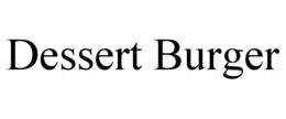dessert burger