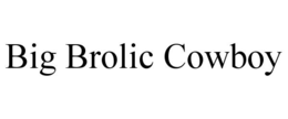 big brolic cowboy