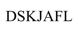 dskjafl