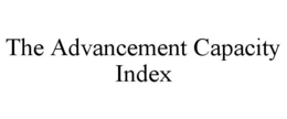 the advancement capacity index