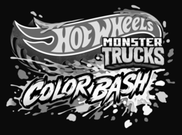 hot wheels monster trucks color bash