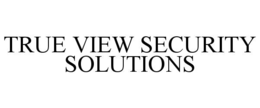 true view security solutions