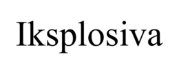 iksplosiva