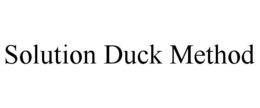 solution duck method