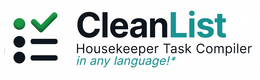 clean housekeeper task compiler in any language!