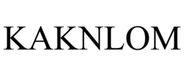 kaknlom
