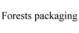 forests packaging