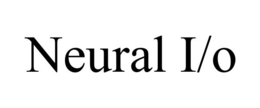 neural i/o