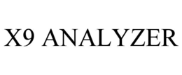 x9 analyzer