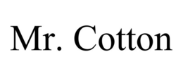 mr. cotton