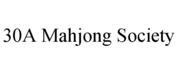 30a mahjong society