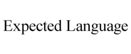 expected language