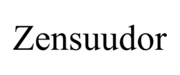 zensuudor