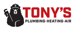tony's plumbing heating air