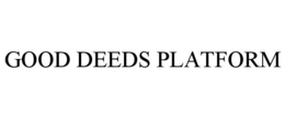 good deeds platform