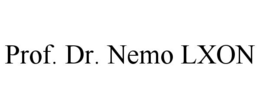 prof. dr. nemo lxon