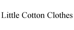 little cotton clothes