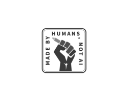 made by not ai humans و