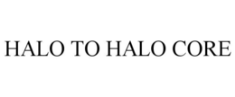 halo to halo core