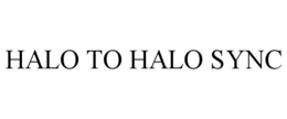 halo to halo sync