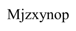 mjzxynop