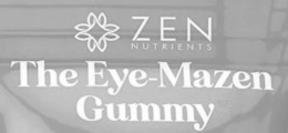zen nutrients the eye-mazen gummy