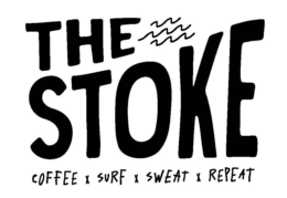 the stoke coffee x surf x sweat x repeat