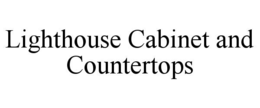 lighthouse cabinet and countertops
