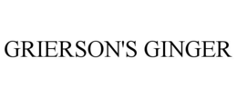 grierson's ginger