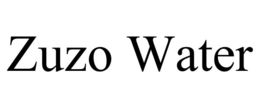 zuzo water