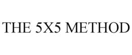 the 5x5 method